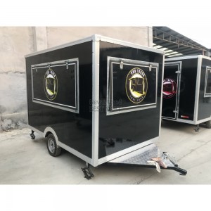 Snack Machine Food Coffee Cart Food Van Ice Cream Trailer For Sale Mobile Food Truck