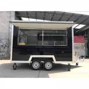 Snack Machine Food Coffee Cart Food Van Ice Cream Trailer For Sale Mobile Food Truck
