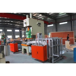 Aluminum Foil Fast Food Containers Making Machines With Scrap Baler