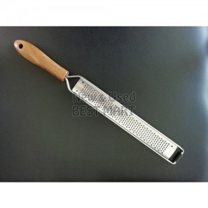 best sell kitchenware fine blade cheese grater with Palisander wood handle KLGA006F