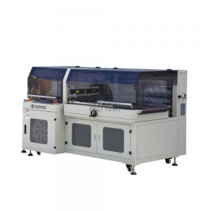 Food Box Thermal Shrink Film Packing Machine With Shield