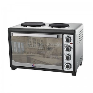 48L Electric Oven with 2 Hot Plates