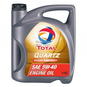 Total (184952-5QT Quartz 9000 Energy ACEA/API 5W-40 Engine Oil - 5 Quart