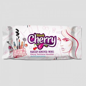 Black Cherry Make Up Remover ( 25-36 pcs )