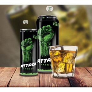 Attack energy drink